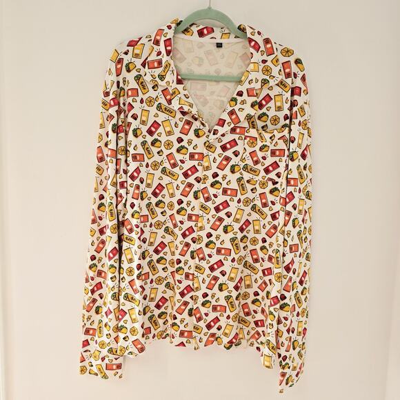 Taco Bell Pajamas XXL Set Long Comfy Sleep Comfort Pajama Set Unisex Shirt Pant - Picture 3 of 15